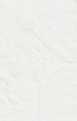 crumpled white paper texture background. Recycle brown paper crumpled texture, Old paper surface for background