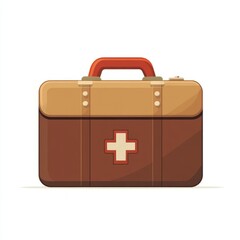 Obraz premium Vintage First-Aid Kit Case