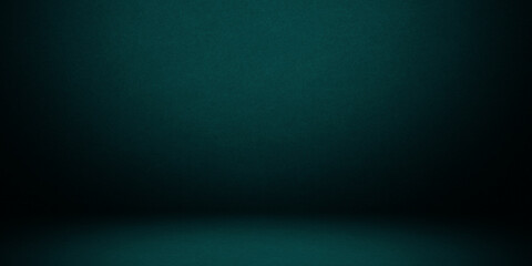 Abstract grunge wall texture background in green color.
