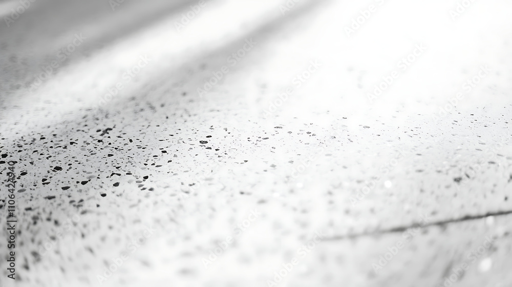 Aufkleber surface of terrazzo floor background with white and gray color