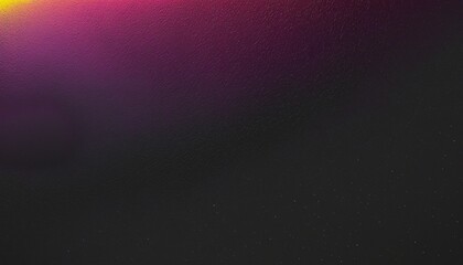 Obraz premium Vibrant Gradient of Pink, Yellow, and Purple on a Dark Grainy Background for Abstract Poster Design