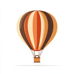 Obraz premium Vintage Hot Air Balloon Illustration