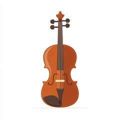 Fototapeta premium Detailed Illustration of a Violin