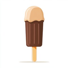 Chocolate Ice Cream Popsicle - Summer Treat