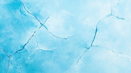 Obraz premium Intricate Patterns of Bluish Ice Crystals Showcase Nature's Artistry and Delicate Beauty