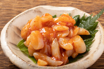 つぶ貝　チャンジャ