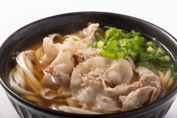 豚しゃぶ　うどん