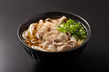 豚しゃぶ　うどん