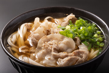 豚しゃぶ　うどん