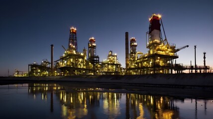 Obraz premium oil and gas industry