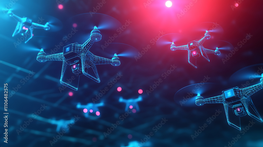 Aufkleber abstract futuristic circuit board, high-tech digital technology background