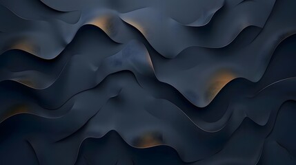Obraz premium Abstract dark blue wavy texture background.
