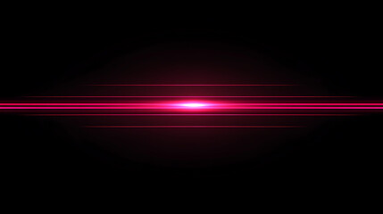 Obraz premium Abstract lighting background pink red lines on black background