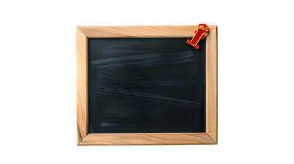 Blank Wooden Chalkboard