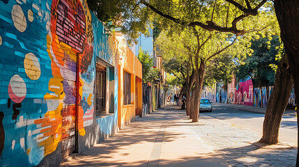 Colorful Street Art The Bohemian