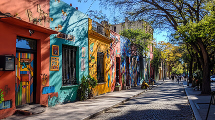 Colorful Street Art The Bohemian