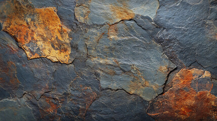 Dark grey brown slate background or natural stone texture