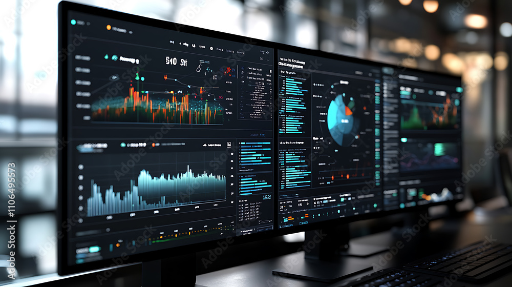 Aufkleber Interactive data visualization platform Customizable analytics dashboard Multi-industry data integration Real-time metrics display User engagement graphics