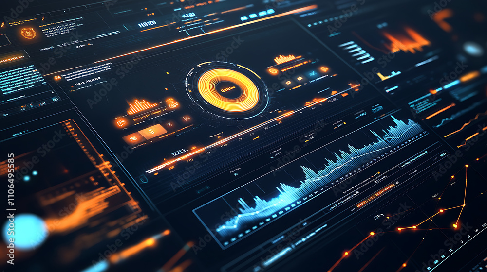 Aufkleber Interactive data visualization platform Customizable analytics dashboard Multi-industry data integration Real-time metrics display User engagement graphics