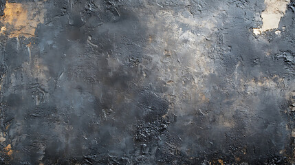 Grunge dark plaster Wall background, Texture, Abstract Textured black rough Stucco Surface, Backdrop Or Wallpaper with copy space for design