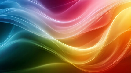 Obraz premium A colorful background with flowing lines