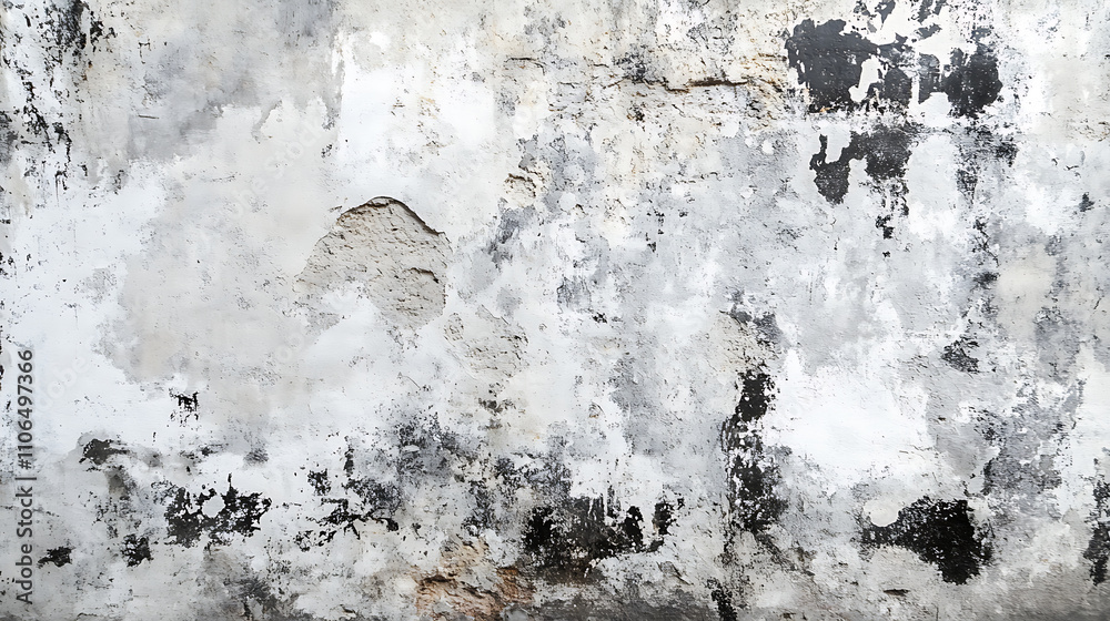 Poster old wall texture cement dirty gray with black background abstract grey and silver color design are l