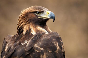 Fototapeta premium A breathtaking image of a Golden Eagle
