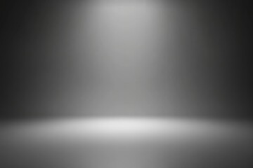 Abstract Black and White Gradient Background with Soft Transition and Ethereal Effect for Design