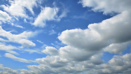 Obraz premium Artistic clouds in a dreamlike sky with natural beauty