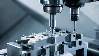 Close-up photo of precision metal tool, showcasing craftsmanship details