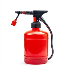 Bright Red Manual Pressure Sprayer for Gardening and Outdoor Use