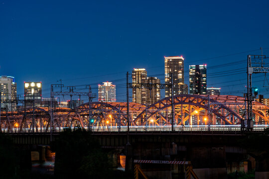 Osaka Skyline Cityscape