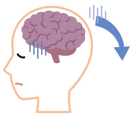 脳のストレス　疲労