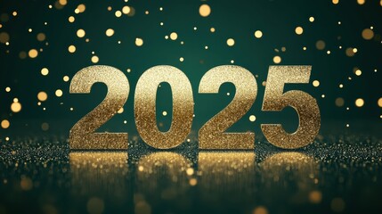 Golden 2025 New Year Celebration	