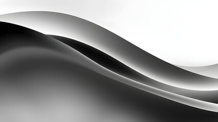 A dynamic monochrome gradient with subtle waves and transitions from light to dark gray