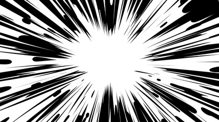 Naklejka premium A blurry image of a white background with a black line in the middle. The line is a circle with a black dot in the center