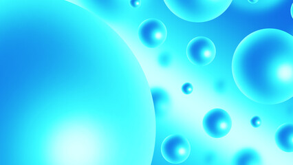Water drops on gradient background bubble color concept graphic for illustration