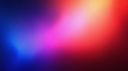 Fototapeta premium abstract gradient background vibrant colors pink blue purple red grainy effect modern wallpaper