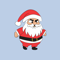 happy holiday christmas design santa