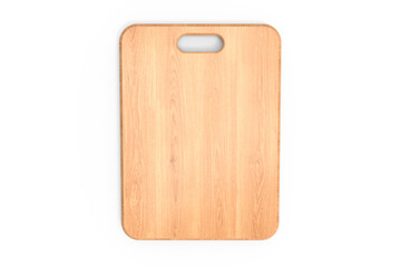Illustration of wooden cutting board front view