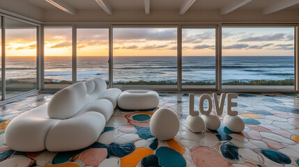 Fototapeta premium modern living room