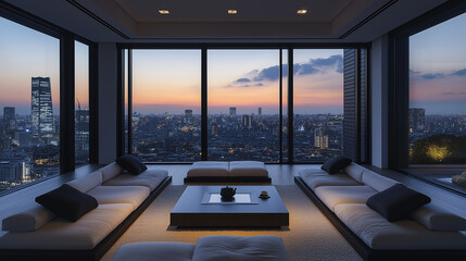 Fototapeta premium Modern building interior