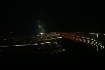Fireworks, and light in the darkness, the abstract background