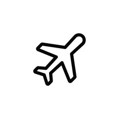 Airplane icon. Plane symbol. Air plane icon vector illustration