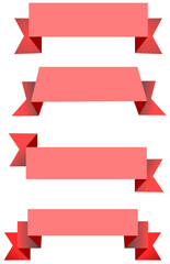 set of pink icons, banner, pink shape, pink elemnts.