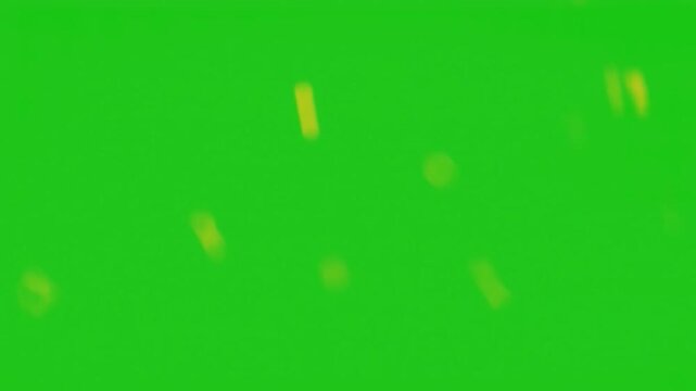 fire particles flying green screen effect