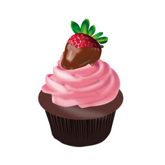 Strawberry Cupcake