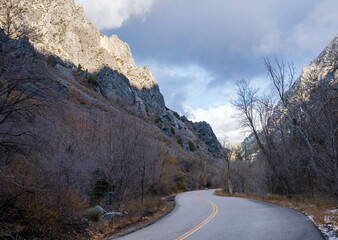 road in the mountains