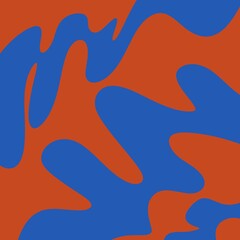 Retro Swirl Abstract Background