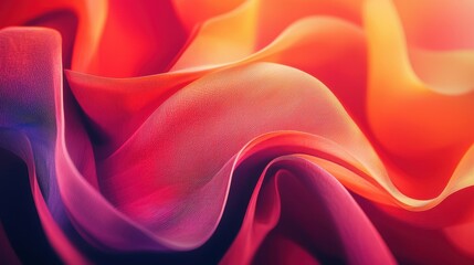 Obraz premium Abstract Warm Hues Draped Fabric Texture